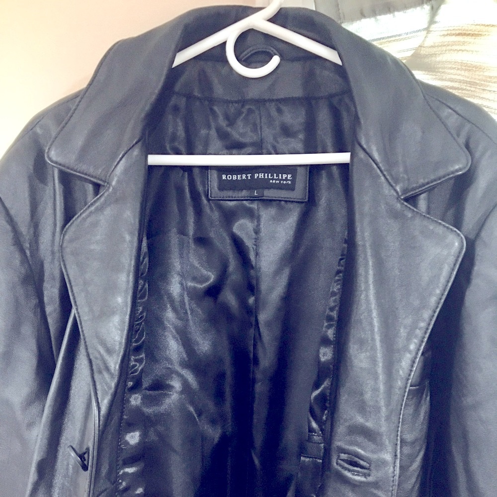 Men leather Jacket